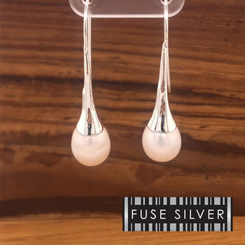 Fuse silver best sale earrings